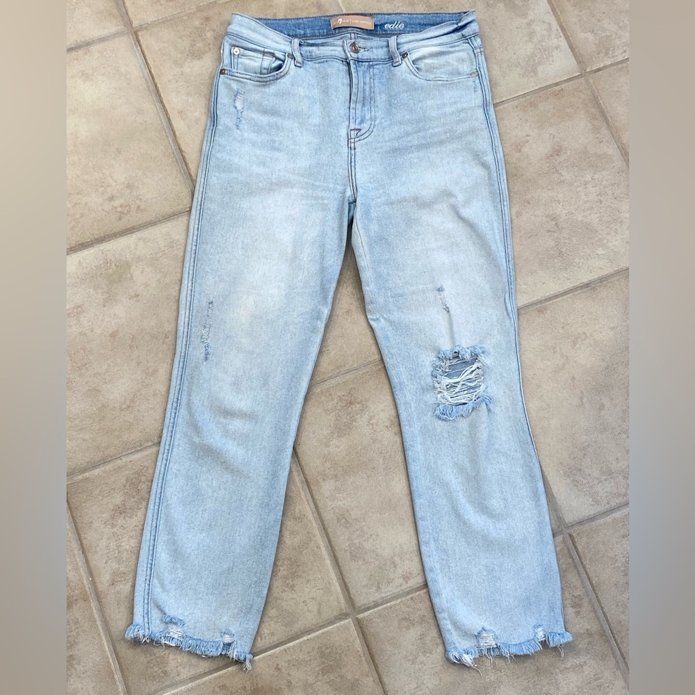 7 For All Mankind Edie Jeans, size 29 💙